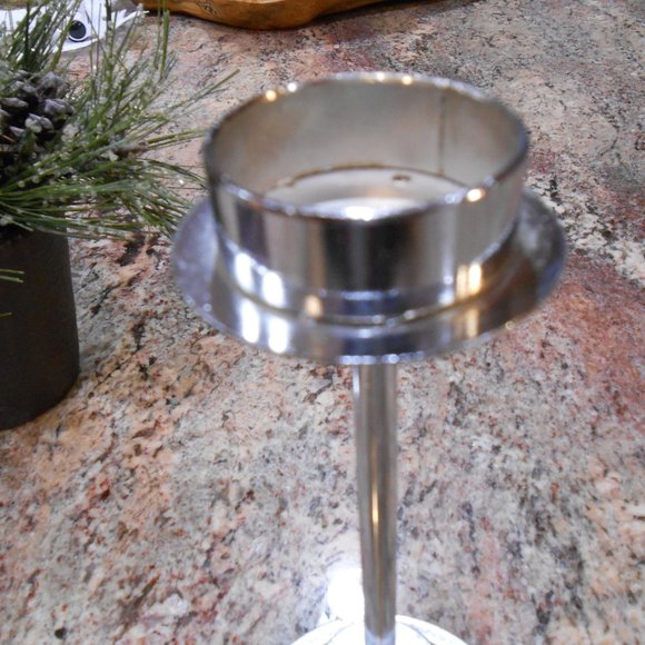 Vintage Purple beaded tea light holder/lamp. - Picture 5 of 13